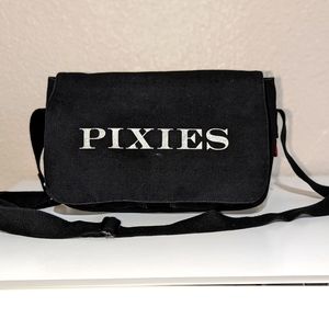 PIXIES concert swag black messenger bag